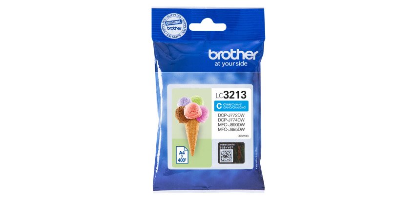 Cartouche Brother LC3213 couleurs séparées pour imprimante jet d'encre