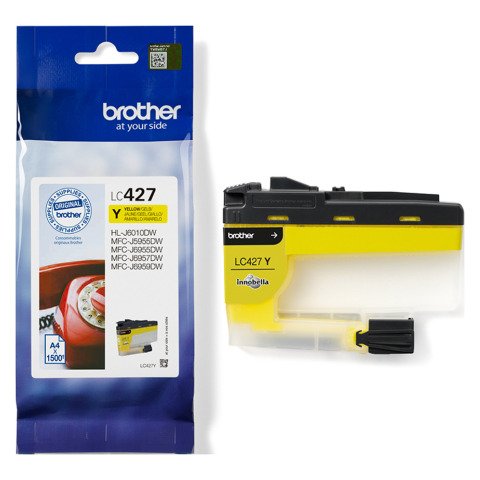 Brother LC427 cartucho original amarillo