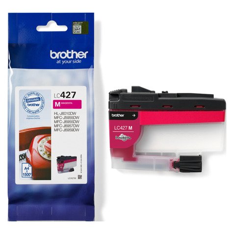 Cartridge Brother LC427 afzonderlijke kleuren voor inkjetprinter