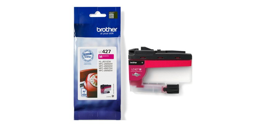 Brother LC427 cartuchos originales colores separados