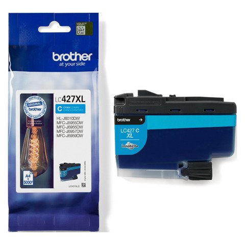 Brother LC427XL cartucho original cian alta capacidad