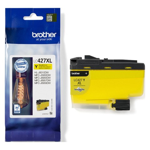 Brother LC427XL cartucho original amarillo alta capacidad