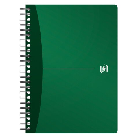 Cahier spirale Oxford Urban mix A5 14,8 x 21 cm - petits carreaux - 180 pages