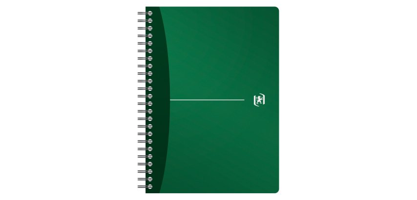 Cahier spirale Oxford Urban mix - 17 x 22 cm - petits carreaux - 180 pages