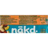Barre fruits secs caramel beurre salé sans gluten Nakd - 35 g