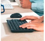 Ensemble clavier souris sans fil silencieux MK295 Logitech