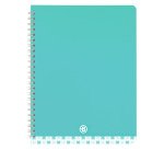 Cahier spirale standard Bruneau 17 x 22 cm petits carreaux 100 pages