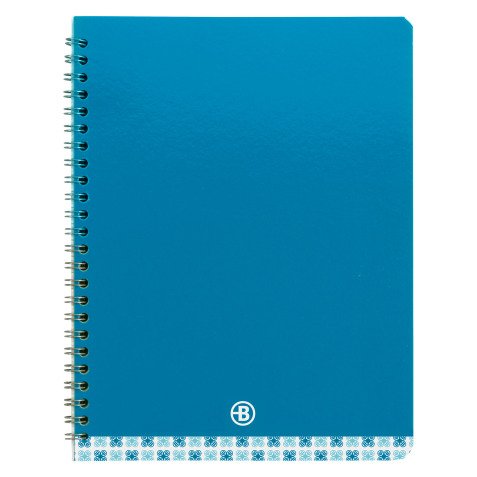 Cahier spirale standard Bruneau 17 x 22 cm petits carreaux 100 pages