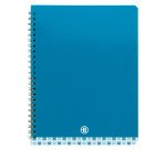 Cahier spirale standard Bruneau 17 x 22 cm petits carreaux 100 pages