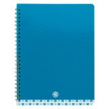 Cahier spirale standard Bruneau 17 x 22 cm grands carreaux 100 pages