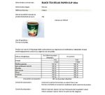Gobelet pré-dosé Papercup Black Tea