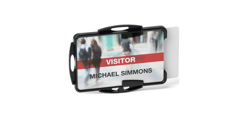 Identificador de seguridad Durable Eco - para 2 tarjetas