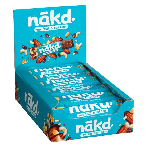 Bar dried fruit caramel salted butter gluten-free Nakd - 35 g