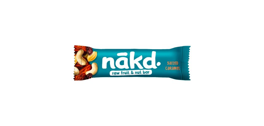 Barre fruits secs caramel beurre salé sans gluten Nakd - 35 g
