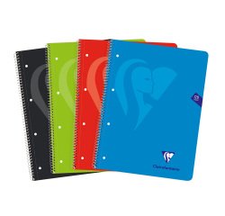 Cuaderno tapa dura A4+ 120h 5x5 Clairefontaine