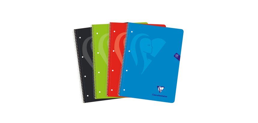 Cuaderno tapa dura A4+ 120h 5x5 Clairefontaine
