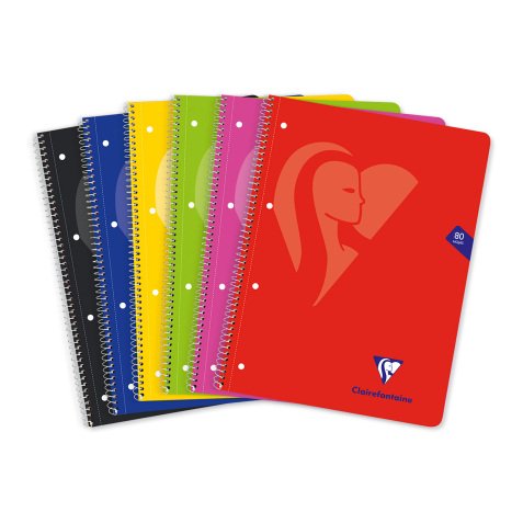 Cuaderno tapa flexible A4+ 80h 5x5 Clairefontaine