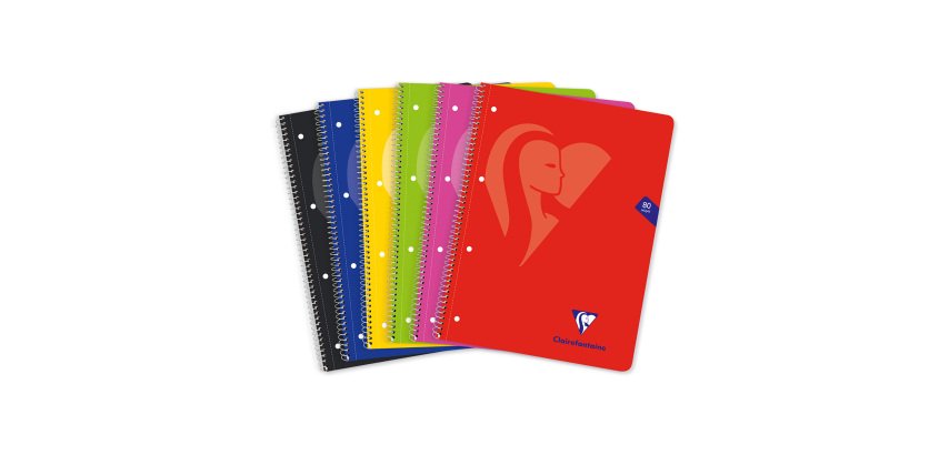 Cuaderno tapa flexible A4+ 80h 5x5 Clairefontaine