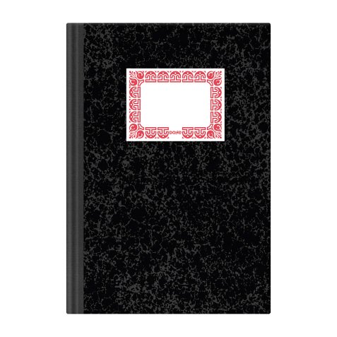 Libro cartoné de contabilidad cuadriculado Cuarto natural Dohe
