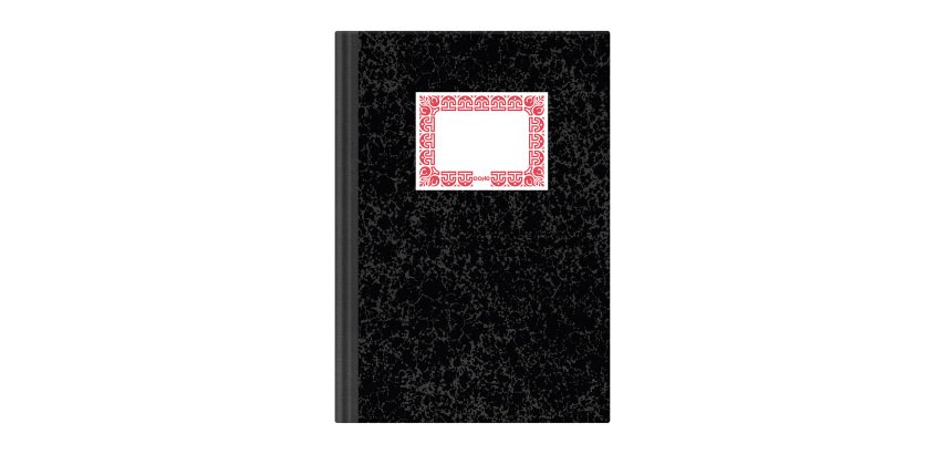 Libro cartoné de contabilidad cuadriculado Cuarto natural Dohe