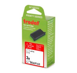 Cinta de tinta Printy 6/4916 Trodat - Lote de 3