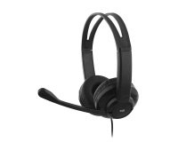 Auriculares circumaurales con micrófono HS-200 TnB jack 3,5mm color negro