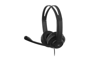 Auriculares circumaurales con micrófono HS-200 TnB jack 3,5mm color negro