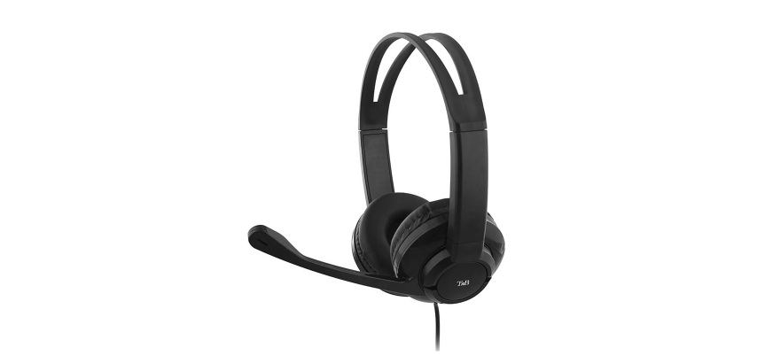 Auriculares circumaurales con micrófono HS-200 TnB jack 3,5mm color negro