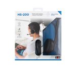 Auriculares circumaurales con micrófono HS-200 TnB jack 3,5mm color negro