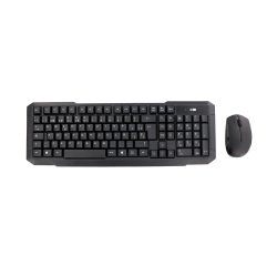 Pack teclado + ratón inalámbricos Bridge TnB color negro
