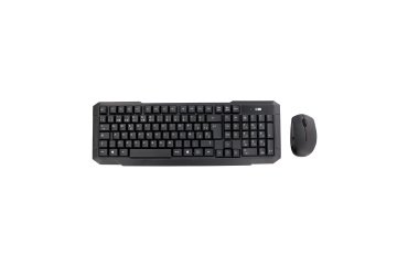 Pack teclado + ratón inalámbricos Bridge TnB color negro