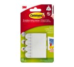 Languettes adhésives petites 3M Command - Blister de 4 x 2