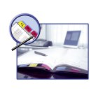 Marque-pages larges Post-It - bloc de 100 feuilles