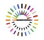 Rotuladores Doble Punta Intensity Bic- Bolsa 6 Colores Pastel