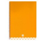 Cahier spirale standard Bruneau A4 21 x 29,7 cm petits carreaux 100 pages