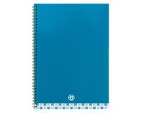 Cuaderno tapa cartulina flexible Bruneau A4 21x29,7 cm cuadricula 5x5 mm 100 páginas