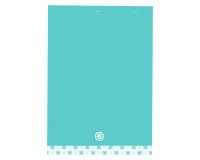 Bloc de oficina Executive Bruneau A4 21 x 29,7 cm grapado - 5 x 5 - 80 páginas