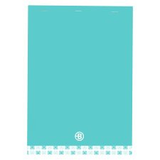 Bloc de bureau Executive Bruneau 21 x 29,7 cm agrafé - 5 x 5 - 80 feuilles