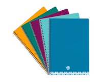 Spiral notebook standard Bruneau 24 x 32 cm large squares 100 pages
