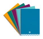 Cahier spirale standard Bruneau 24 x 32 cm grands carreaux 100 pages