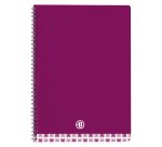 Cahier spirale standard Bruneau 24 x 32 cm grands carreaux 100 pages