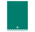 Bloc de bureau Executive Bruneau 14,8 x 21 cm agrafé - 5 x 5 - 80 feuilles