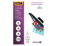 De_bte 100 poch plastif brillantes a5 80µ