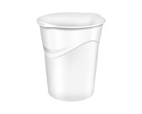 Corbeille à papier plastique Cep Riviera couleur 14L blanc