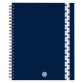 Cuaderno notebook tapa cartulina Bruneau 17x22 cm cuadricula 5x5 mm 160 páginas