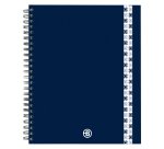 Cuaderno notebook tapa cartulina Bruneau 17x22 cm cuadricula 5x5 mm 160 páginas