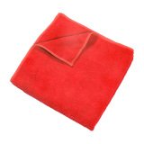 Lavette microfibre Multiclean Spontex Professional rouge - Paquet de 5