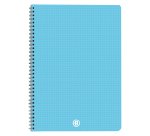 Cuaderno tapa polipropileno Bruneau A4 21x29,7 cm cuadricula 5x5 mm 100 páginas