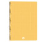 Cuaderno tapa polipropileno Bruneau A4 21x29,7 cm cuadricula 5x5 mm 100 páginas