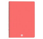 Cuaderno tapa polipropileno Bruneau A4 21x29,7 cm cuadricula 5x5 mm 100 páginas